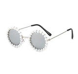 Round Pearls Sunglasses