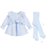 Tutto Piccolo - Blue Check Dress Set