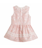 Baby Bow Dress by Newness - Baby floral pink dress back
