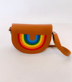 Handmade Cross Bag for kids - Stylish and Cute - Brown