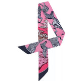 Pink Zebra Wrapping Scarf for Kids - Zebra print