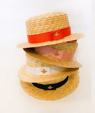 Girls Bee Sun Boater Hat