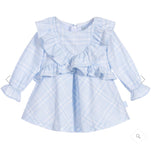 Tutto Piccolo - Blue Check Dress Set